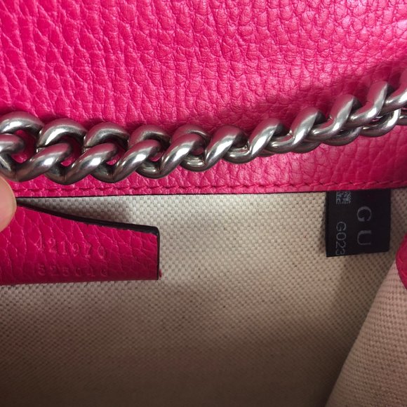 Gucci Mini Dionysus Shoulder Bag in Pink new with dust bag - Picture 11 of 15